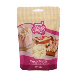 FunCakes Beyaz Eritilebilir Dekor Kaplama 250 g (Deco Melts White)