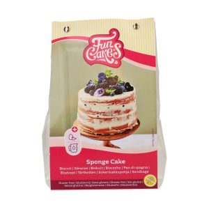 FunCakes Mix für Biskuit, Glutenfrei 500 g