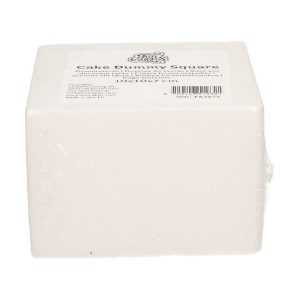 FunCakes Cake Dummy Quadrat 7cm -10x10cm-