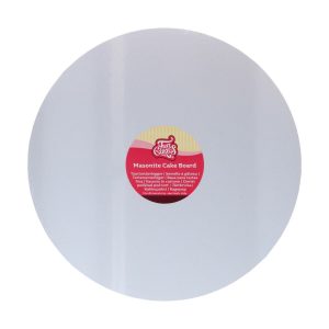 FunCakes Masonite Cake Board Rond Ø25 cm – Wit