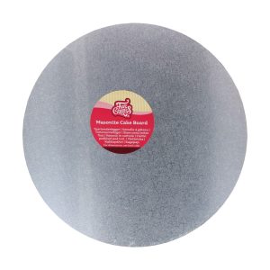 FunCakes Masonite Cake Board Rund Ø25 cm - Silver