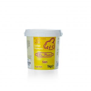 Şeker Hamuru Sarı 1 KG