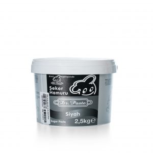 Şeker Hamuru Siyah 2.5 KG