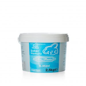 Şeker Hamuru B. Mavi 2.5 KG