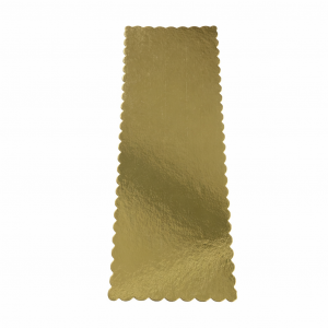 Dikdörtgen Pasta Altlığı (Taartkarton) 10 x 30 cm – Altın