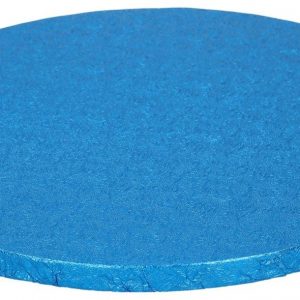 Azucren Cake Drum Rond 30 cm – Blauw (12 mm)