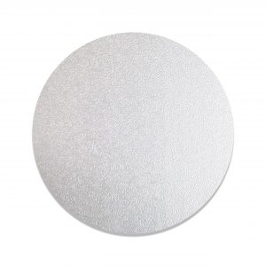 Cake Drum Rond 20 cm – Zilver (12 mm)