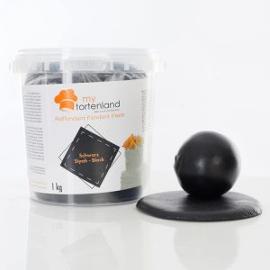 My Tortenland Rolfondant Zwart – 1 kg