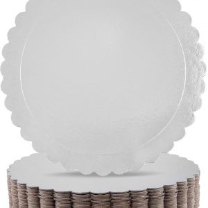 Azucren Taartonderplaat Extra Sterk 35 cm – Zilver (3 mm)