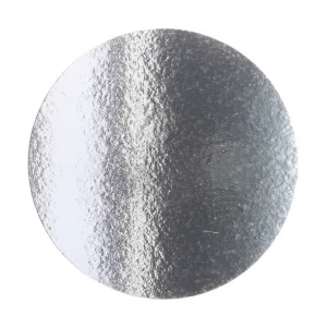 Azucren Taartplaat Rond 35 cm – Zilver (3 mm)
