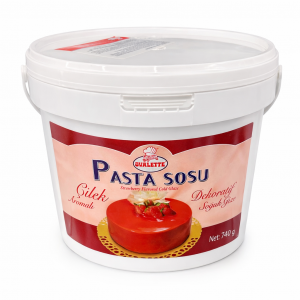 Ovalette Aardbei Taartsaus (Decoratieve Koude Glazuur) – 7 kg