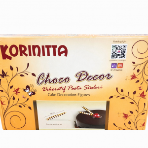 Korinitta Choco Decor Cake Decoration Figures – 62 mm (Short Sticks)