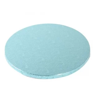 Azucren Cake Drum Rond 30 cm – Lichtblauw (12 mm)