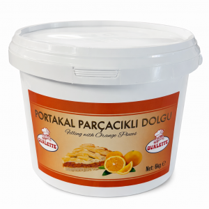 Ovalette Orange Filling with Pieces – 6 kg