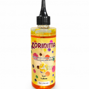 Korinitta Sarı Sıvı Gıda Boyası – 250 ml