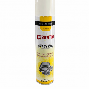 Korinitta Sprey Yağ (Kalıp Ayırıcı Sprey) – 600 ml