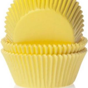 House of Marie Mini Sarı Cupcake Kapsülü 60 Adet