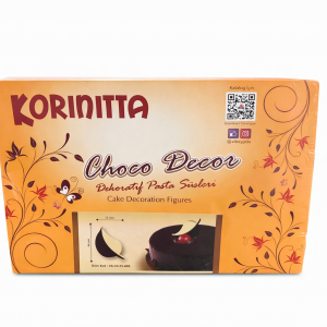 Korinitta Choco Decor Leaf-Shaped Cake Decoration – 44 × 35 mm