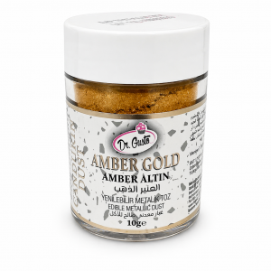 Dr. Gusto Amber Gold Yenilebilir Metalik Toz 10 g