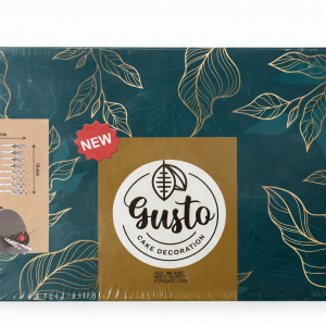 Gusto Çikolata Dekor Pasta Süsleri (Desenli Bıçak)