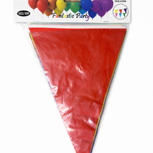 Funtastic Party Renkli Bayrak Süs 10 m