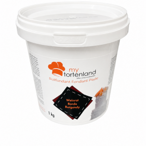 My Tortenland Rolfondant Bordeauxrood 1 kg
