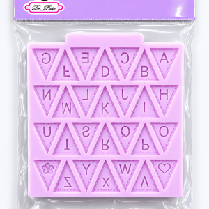 Dr. Paste Silicone Mould Triangle Letters