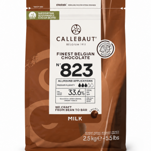 Callebaut Milk Chocolate 823 - 2.5 kg