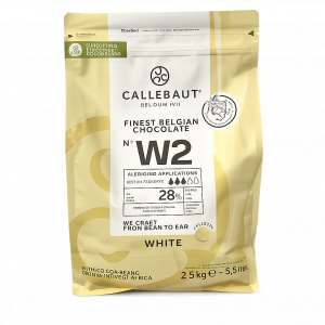 Callebaut White Chocolate W2 - 2.5 kg