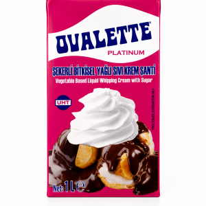 Ovalette Platinum Plantaardige Slagroom met Suiker UHT 1 L