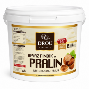 Drou Witte Hazelnoot Praline 10 kg